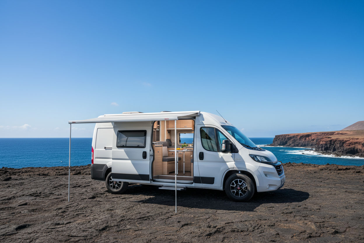 Alquilar camper FIAT C.I. Kyros 5 de 4 plazas en Lanzarote