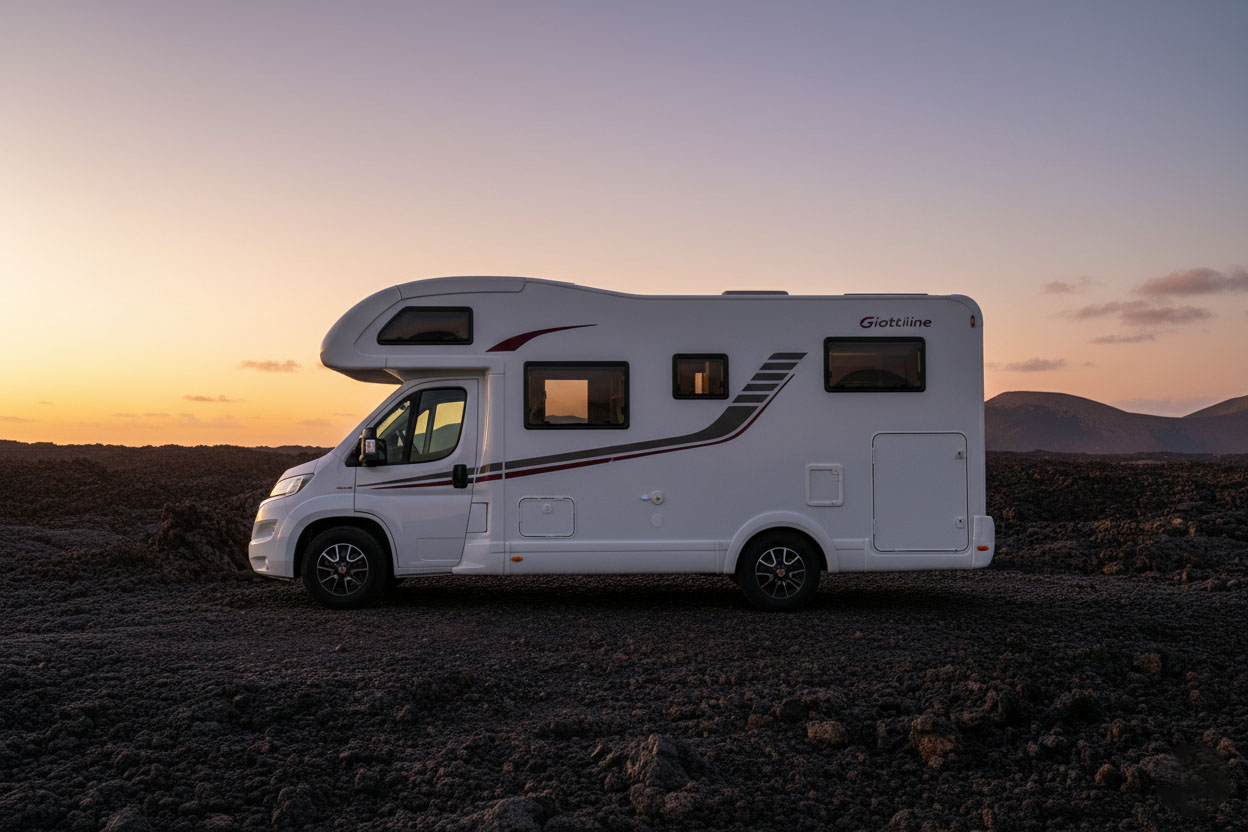 Autocaravana Giottiline Siena 422 de 4 plazas en Lanzarote