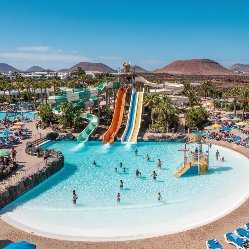 Parque acuático en Lanzarote para familias